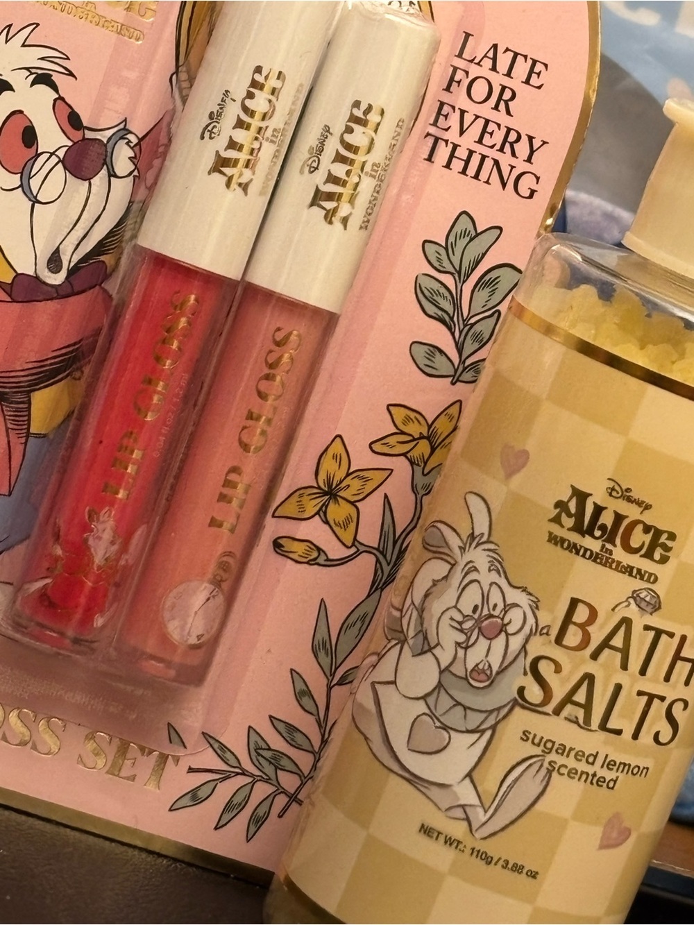 Disney The Rabbit Alice in Wonderland 3 PCS Bath Bundle